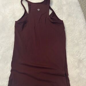lululemon athletica Dark Red Tank Top